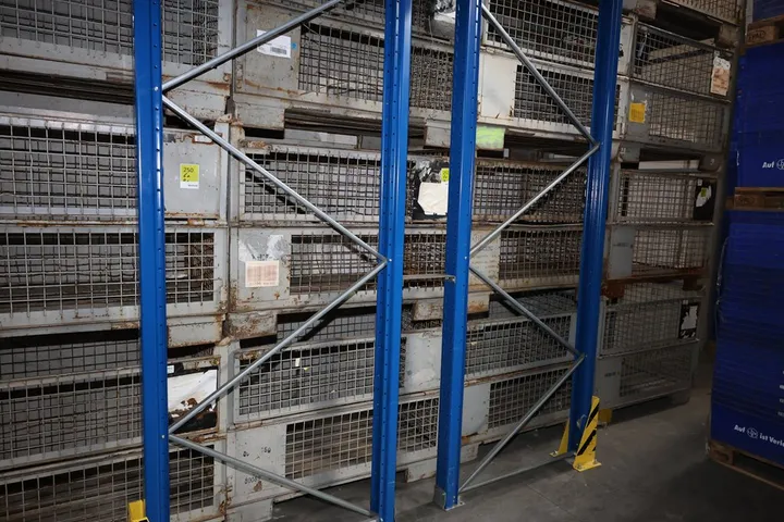 6 x Gitterbox ohne Inhalt